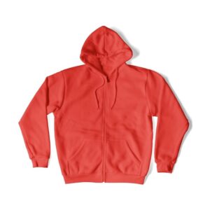 Swimbiosis zip hoodie red